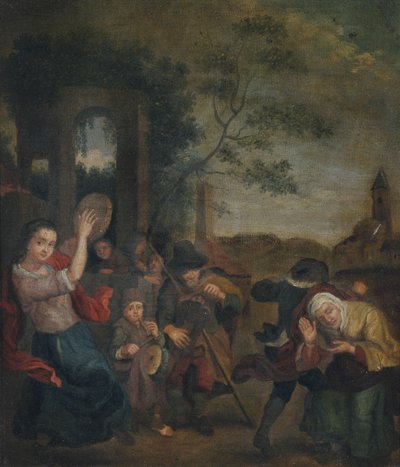 Dancing Peasants by Unbekannt Unbekannt